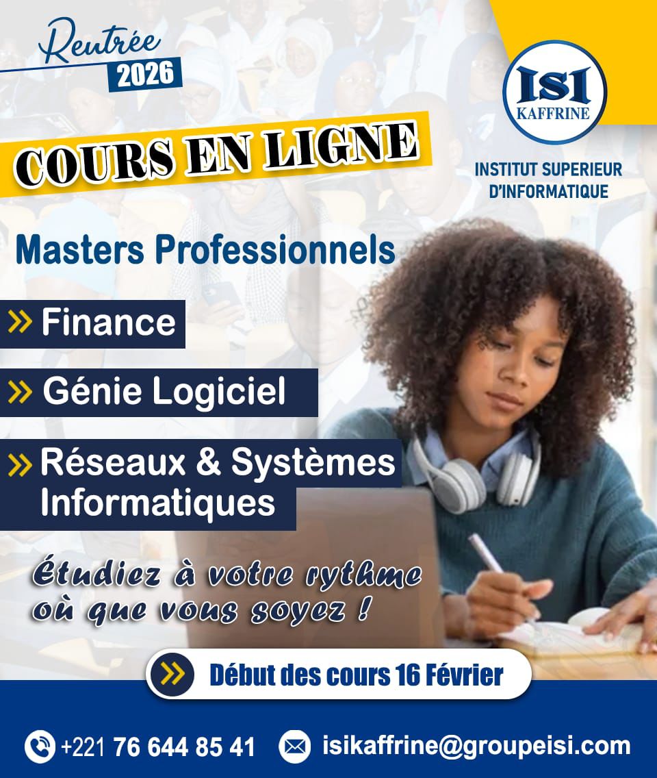 Cours en ligne - Master Professionnel