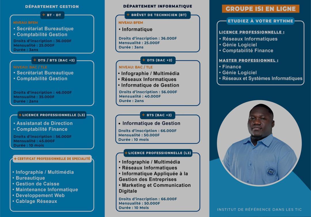 Formation et inscriptions 2025-2026