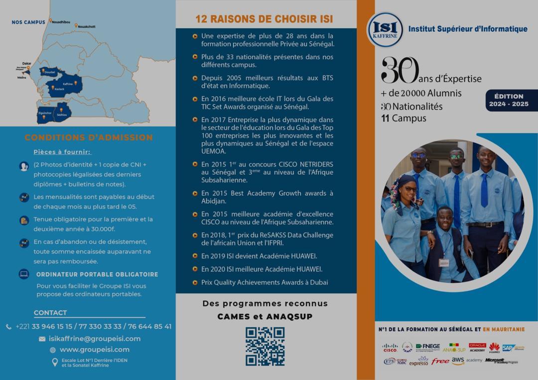 Campus et inscriptions 2025-2026